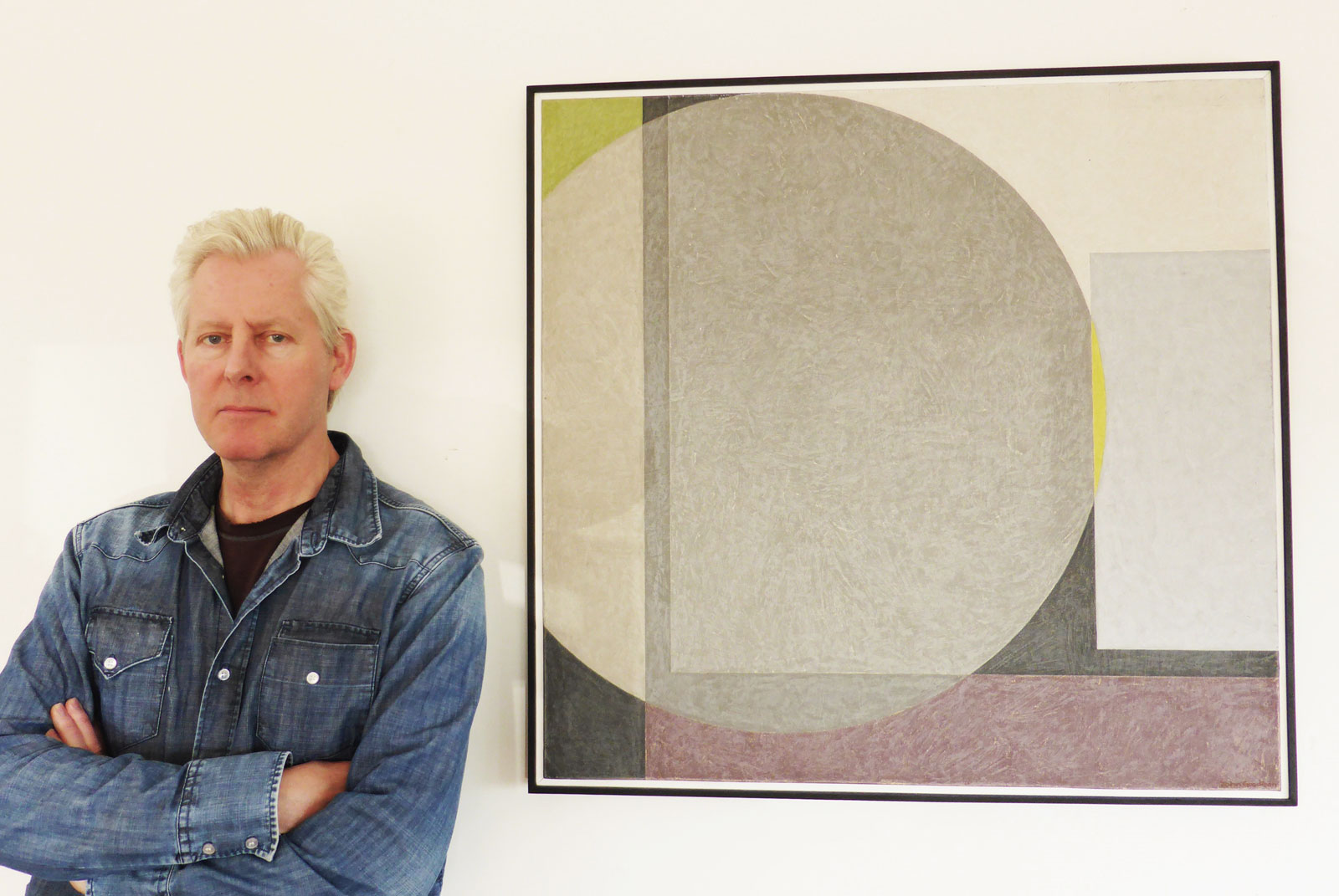 John Goodison in his Brighton home